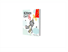Tablet Screenshot of kittenscantfly.com